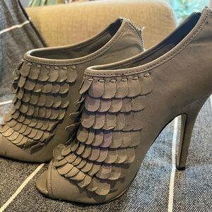 Bakers Grey Heeled Bootie